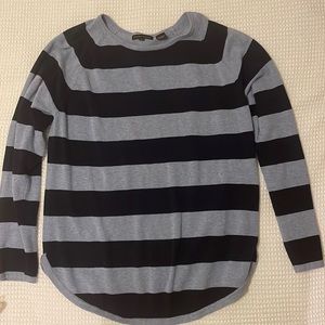 Jeanne Pierre striped long sleeve sweater small